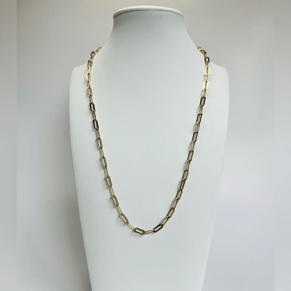 Giani Bernini Paperclip Link Chain Necklace in 18K Gold-Plated Sterling Silver